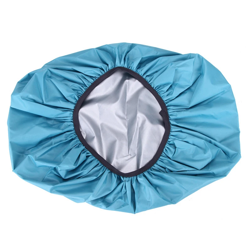 Skyblue IKSNAIL Mounchain 35/45L Регулируемый Водонепроницаемый рюкзак с защитой от пыли дождевик Портативный Сверхлегкий сумка Защита для отдыха на природе для Пеший Туризм - Цвет: Skyblue