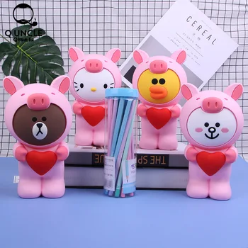 

Q UNCLE 3D Kawaii Animal Pencil Case Cartoon Bear Rabbit Fruit Pen Bag Box for Kids Gift Cosmetic Stationery Pouch Makeup Bags
