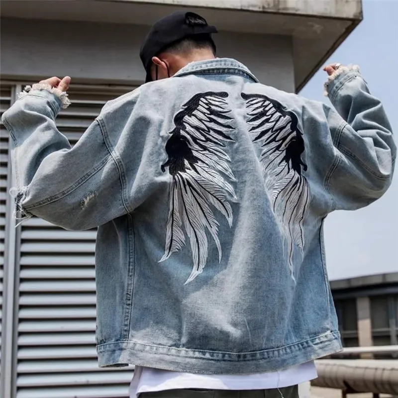 2021 New Men/Women Hole Jeans Coat 