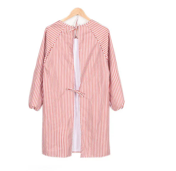 Senyue Kitchen waterproof and oil-proof long-sleeved household apron fashion cute overcoat for adult women breathable package