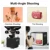 PULUZ Softbox 3 Режима цветного света Lightbox Dimmable Led Ring Light Box Photo Lighting Studio Shooting Tent Box 6 Цветных Фонов
