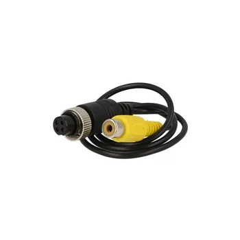

CARALL KR1000 RCA converter cable to 4 Pin Aviation connector Video turns cameras with RCA cable 4 Pin aviation