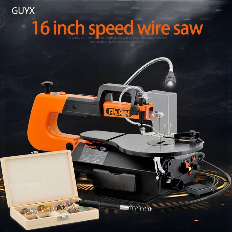 

120W Bench jig saw wood cutting machine pull carved saw woodworking table saw wire scroll saw reciprocating saw fretsaw