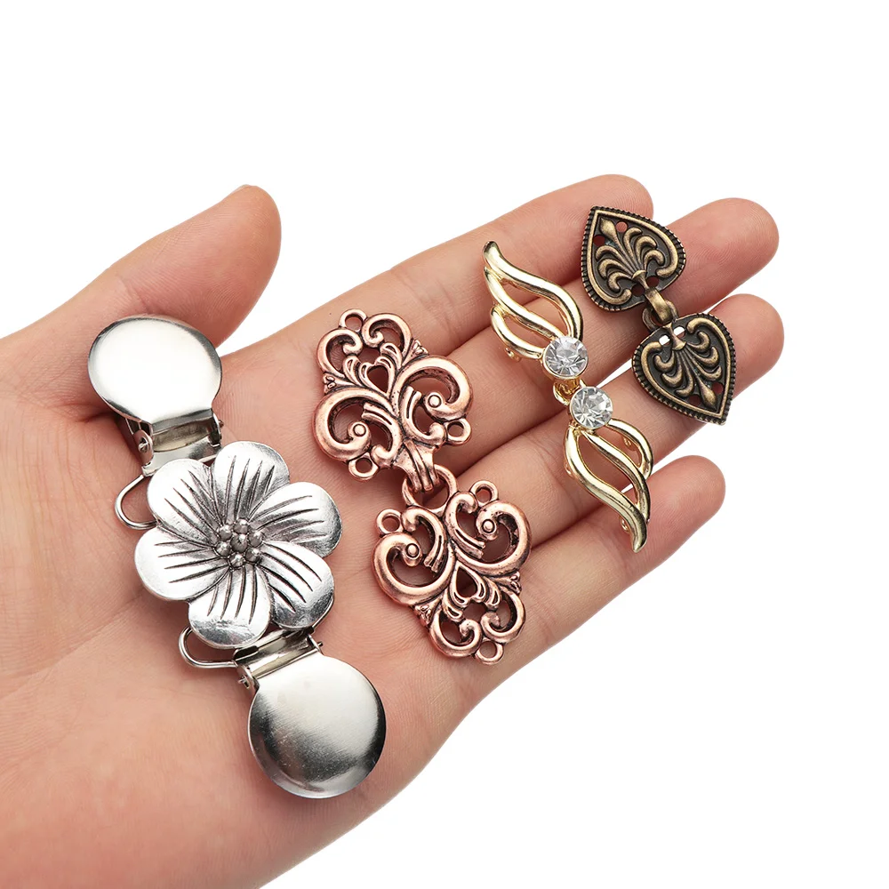 

Retro Vintage Spring and Autumn Cardigan Duck Clip Pin Women Shawl Blouse Collar Sweater Scarf Clasp Brooch Pin Charm Jewelry