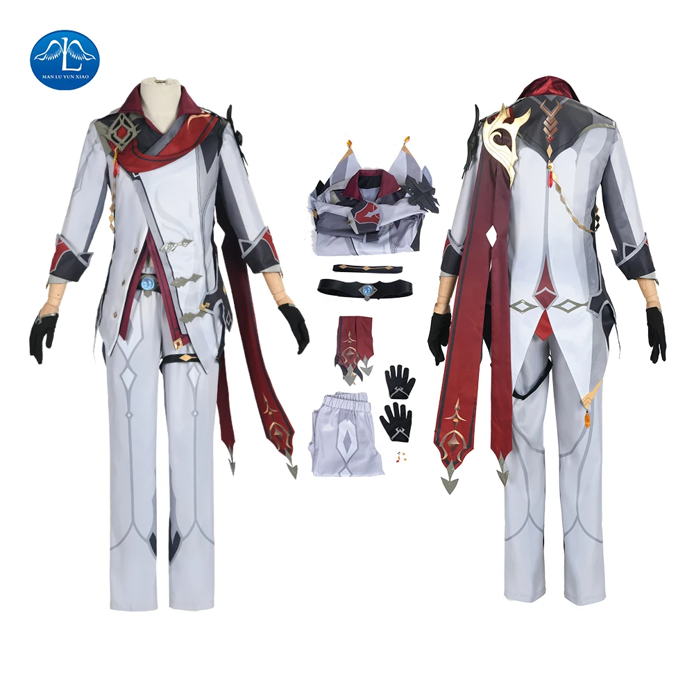 Game Genshin Impact Tartaglia Dadaliya Game Suit Uniform Cosplay Costume Da Da Li Ya Halloween Party Outfit For Men 2020 NEW