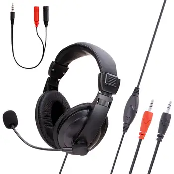 

New Earphone Soyto SY750MV Over-Ear Stereo Microphone Audio Gaming Headphone Wired Headset wireless headphones cuffie auricolari