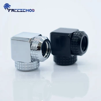 

FREEZE MOD BYGKN-E90 Computer Pc Water Cooler Fitting 12MM Hard Tube Adapter 90 Degree Elbow Three Seal