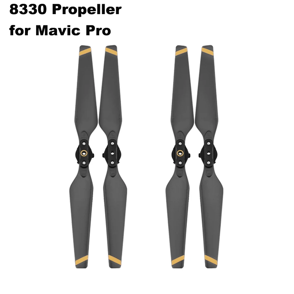 4 шт. 8330F пропеллер Quick Release Props 8330 складное лезвие для DJI Mavic Pro Camera Drone Parts Golden