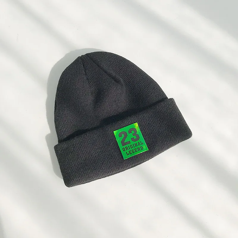 USPOP новая Кепка skullies для женщин и мужчин, шапка бини, женская зимняя шапка, повседневные шляпы для пар - Цвет: Черный