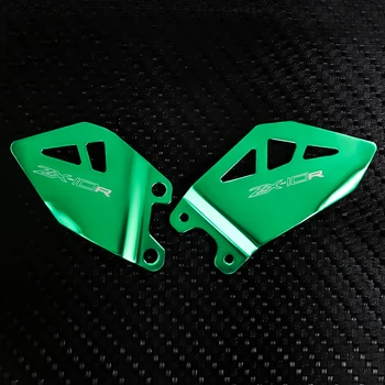 

Footrest Foot Peg Heel Plates Guard Protector For KAWASAKI NINJA ZX-10R ZX10R ZX-10RR 2011-2017 Motorcycle Accessories