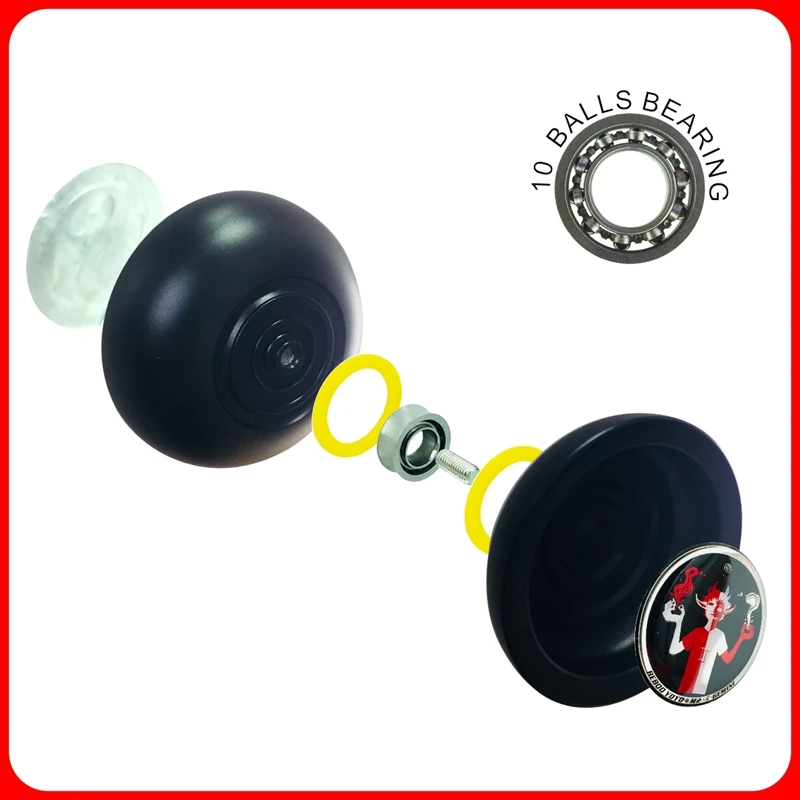 BEBOOYOYO Профессиональный M2 Gemini металлический йо-йо набор йо-йо+ перчатка+ 3 веревки