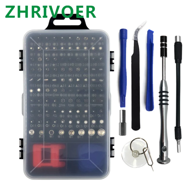 115 in 1 upgrade computer multi-function maintenance hardware driver aluminum alloy screwdriver set