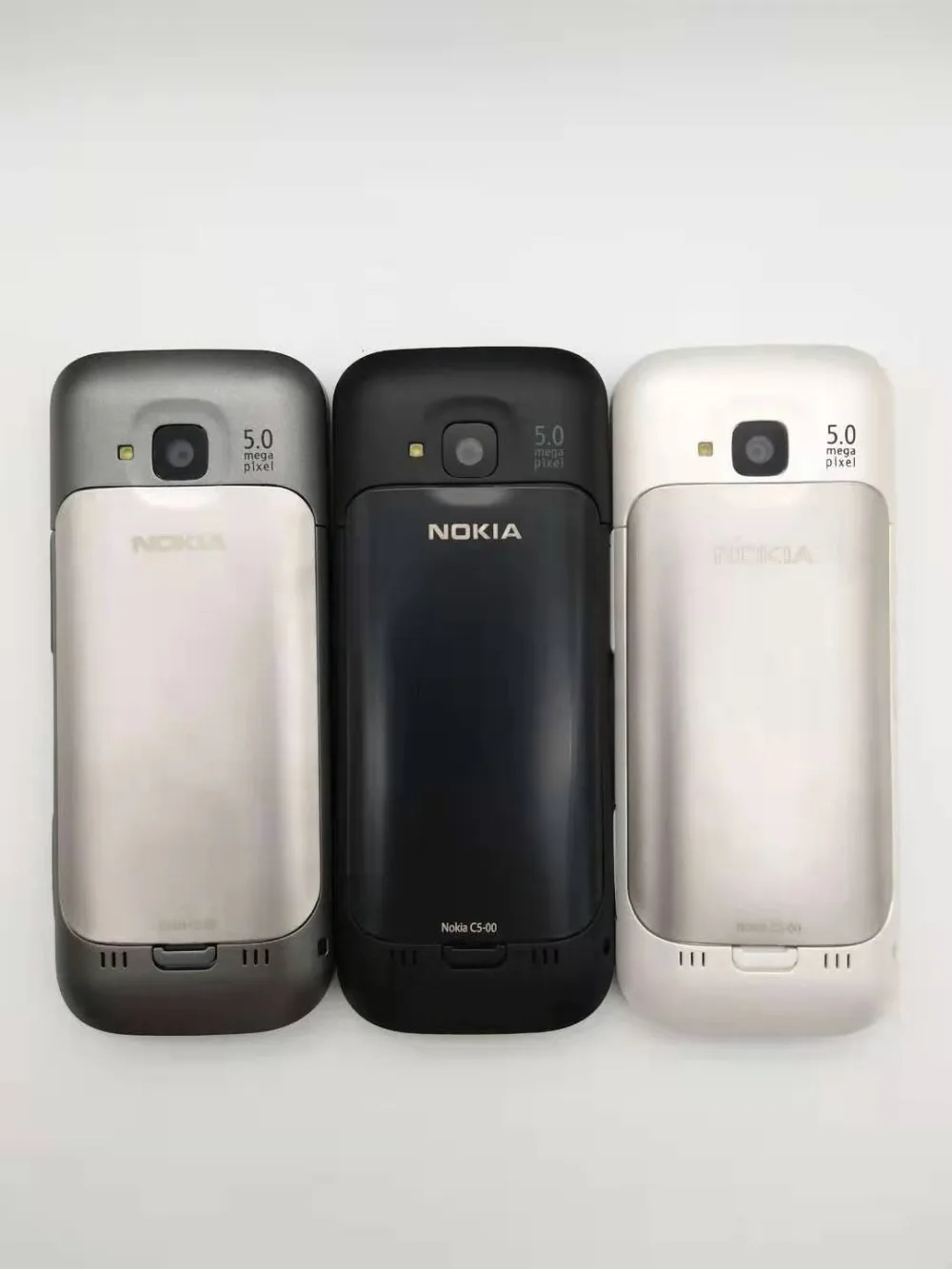 C5-00i телефон разблокированный Nokia C5 C5-00 сотовые телефоны GSM 3g 3Mp камера FM gps Bluetooth отремонтированный