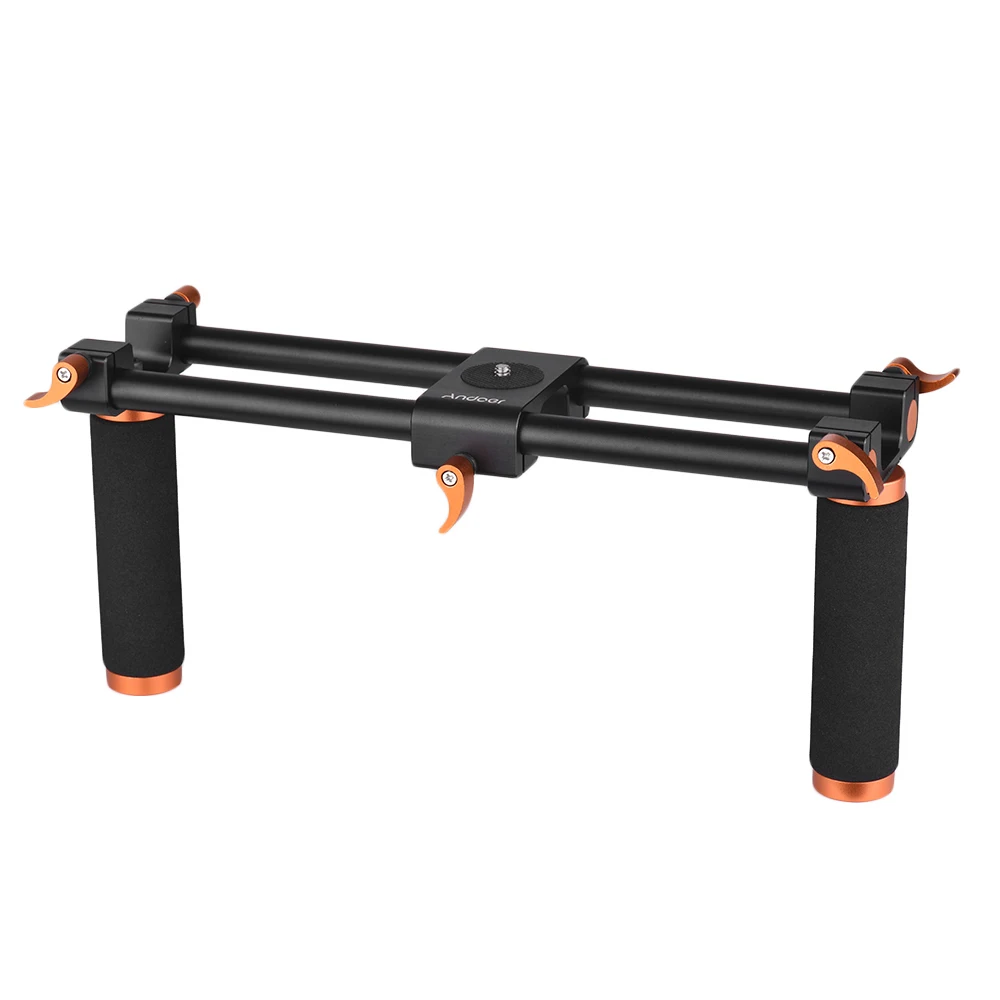 Andoer двойной ручной держатель кронштейн Gimbal 1/4 дюйма Винтовые крепления