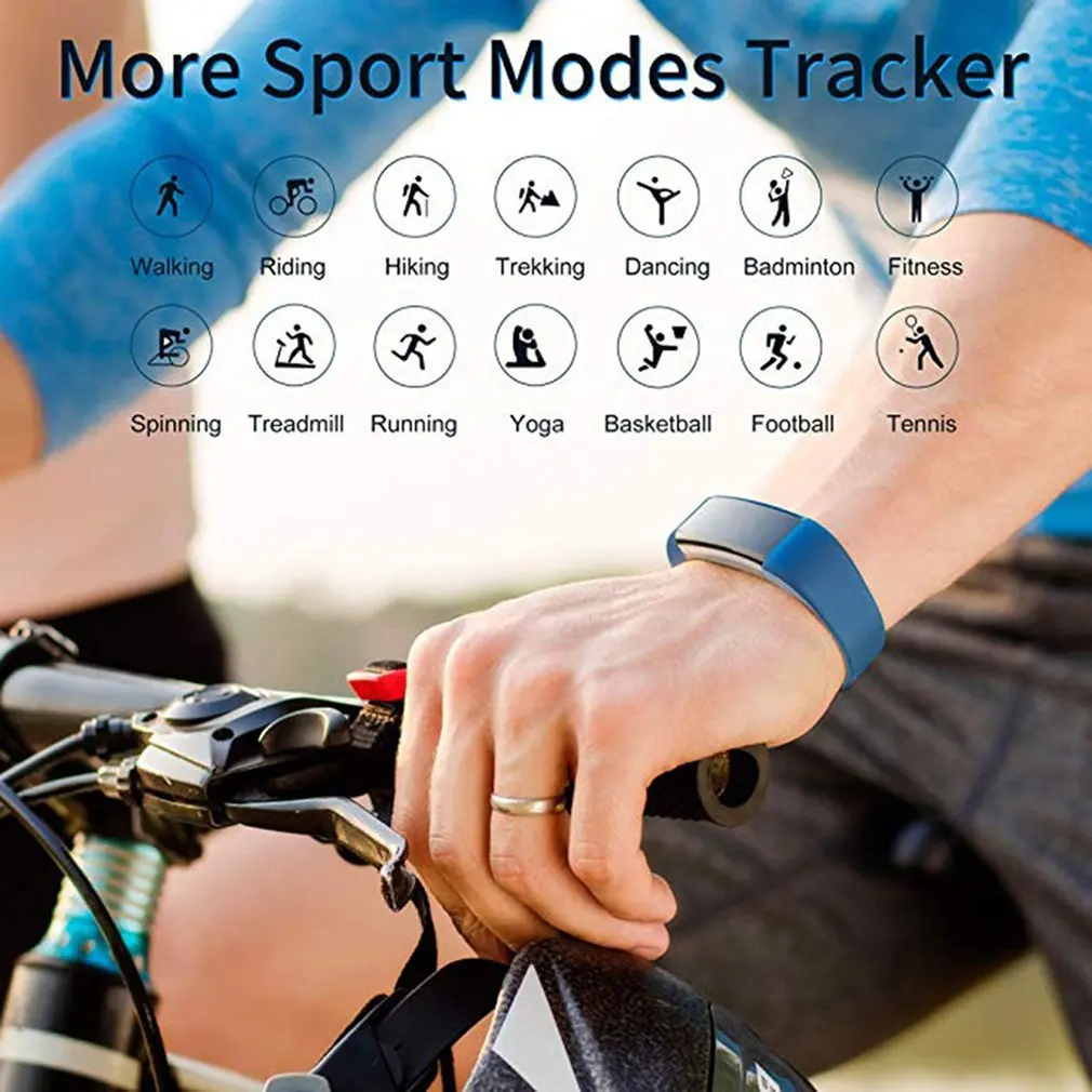 115Plus HR Fitness Tracker Smart Watch Heart Rate Monitor Calorie Counter Pedometer Sleep Monitor Waterproof sports watch