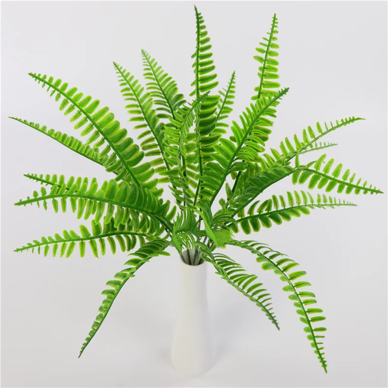 

6pcs Plastics Vine Wire Artificial Plant Green Wall Room Wedding Decoration Ornament Supplies