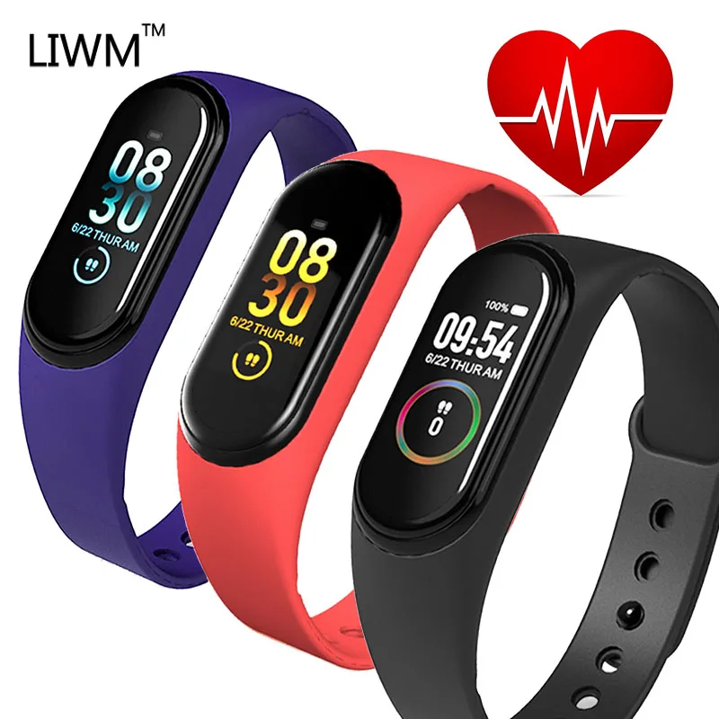 

M4a Smart Wristband Fitness Smart Bracelet Smart Band Blood Pressure Measurement Heart Rate Activity Tracker Sport Smart Watc