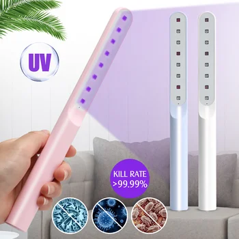 

USB Portable UVC Sterilization Stick Ultraviolet Disinfection Light Personal Care Traveling Home Sterilizer UV Sanitizer Lamp