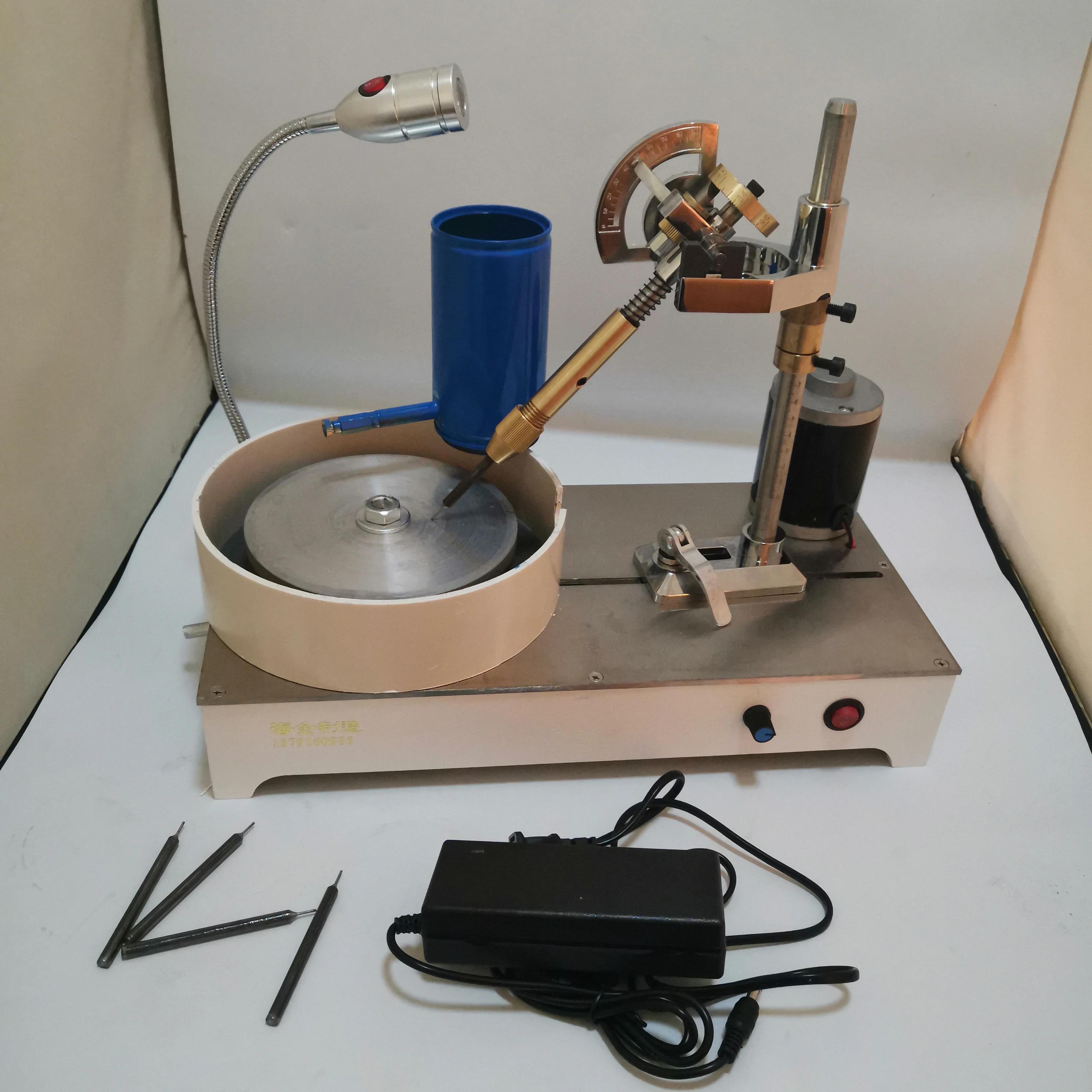 Новинка 110 V-240 V огранка для драгоценных камней машина для полировки ...