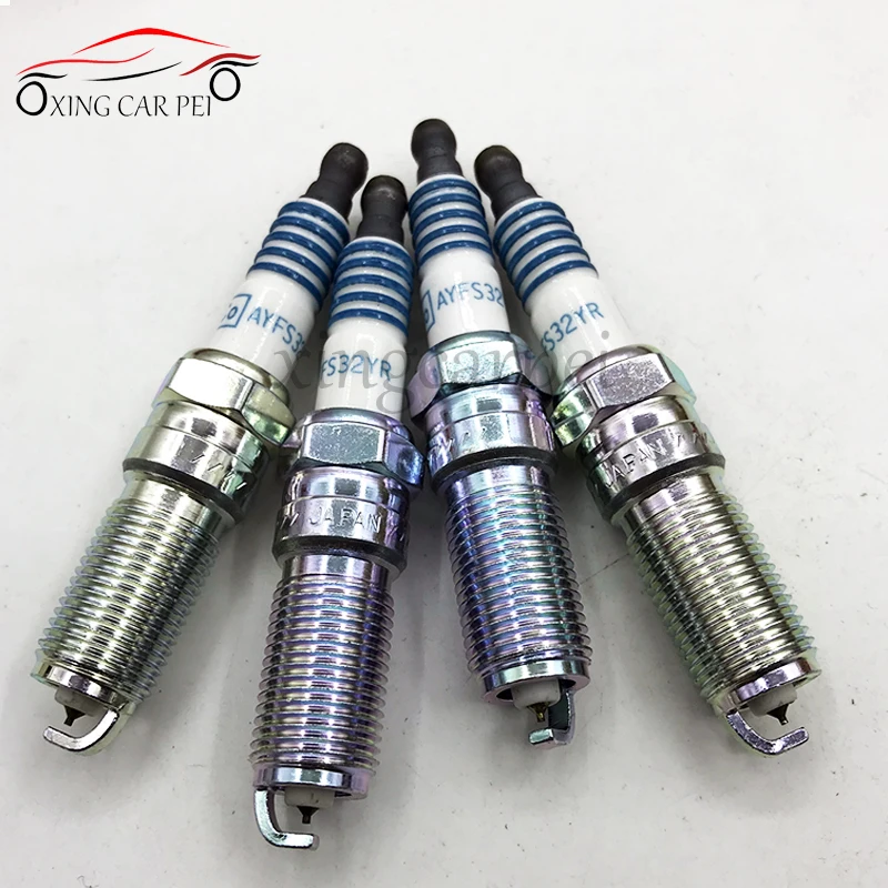 4Pcs Iridium Spark Plug For FORD MOTORCRAFT SP-530 SP530 AYFS32YR AYFS-32Y-R Auto Part | Автомобили и мотоциклы