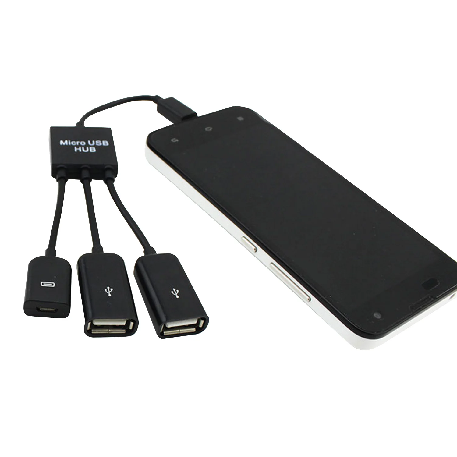 Elisona 4 в 1 Многофункциональный штекер гнездо Micro USB концентратор OTG Хост кабель