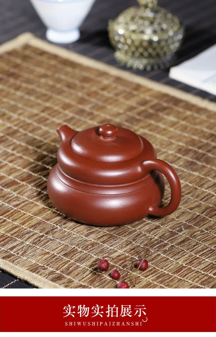 Yixing Zisha чайник ручной работы из натуральной руды кунг-фу черный чай Dahongpao Gourd чайник для дома Чайная Посуда Бесплатная доставка