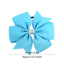 Европейская и американская повязка на голову с большим бантом для девочек, детская повязка на голову, аксессуары для волос, головной убор, алиэкспресс Лидер продаж 755