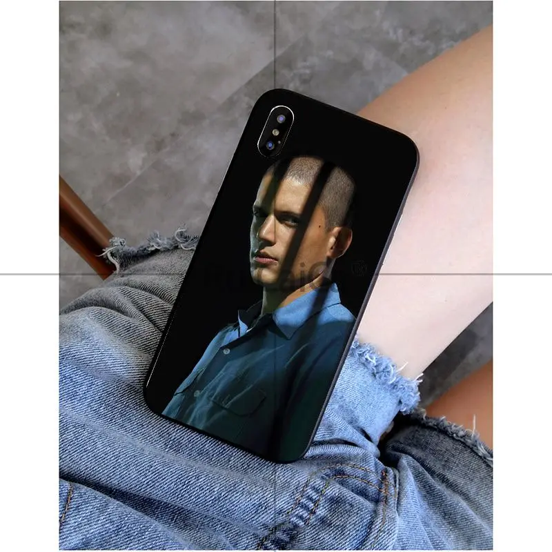Ruicaica Майкл Скофилд тюрьма Break Coque Оболочка Чехол для телефона iPhone 5 5Sx 6 7 7plus 8 8Plus X XS MAX XR - Цвет: A3