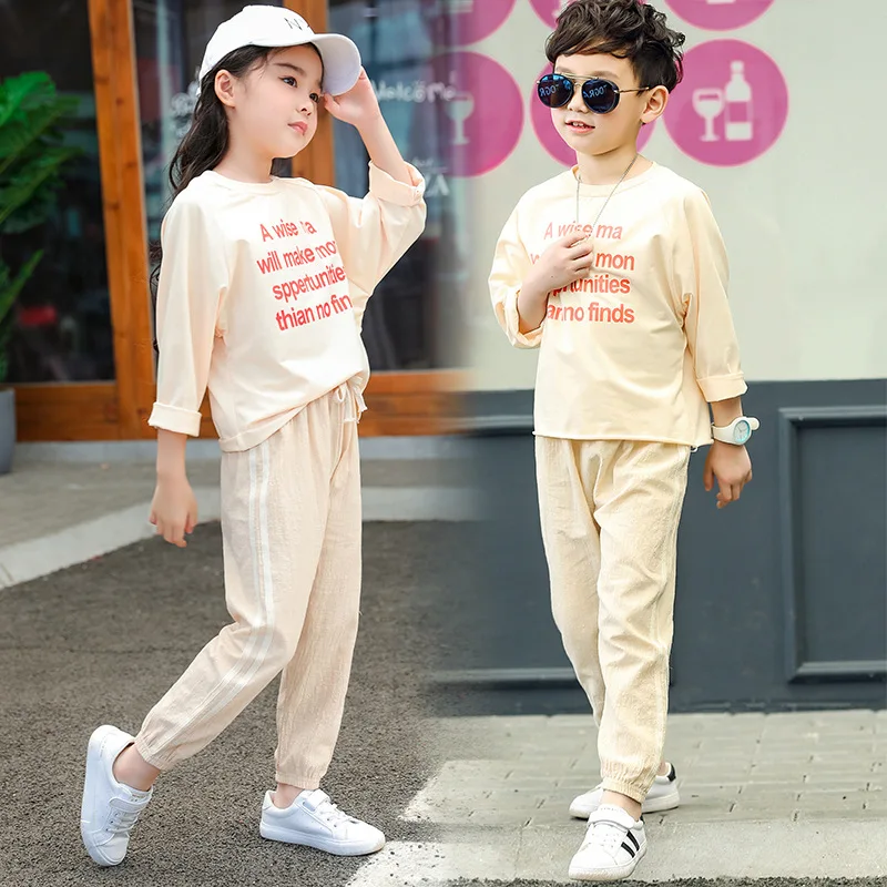 

Cotton Linen Children Lantern Pants Men And Women Children Anti Mosquito Pants Children Repellent Pants Sleep Pants Air Conditio