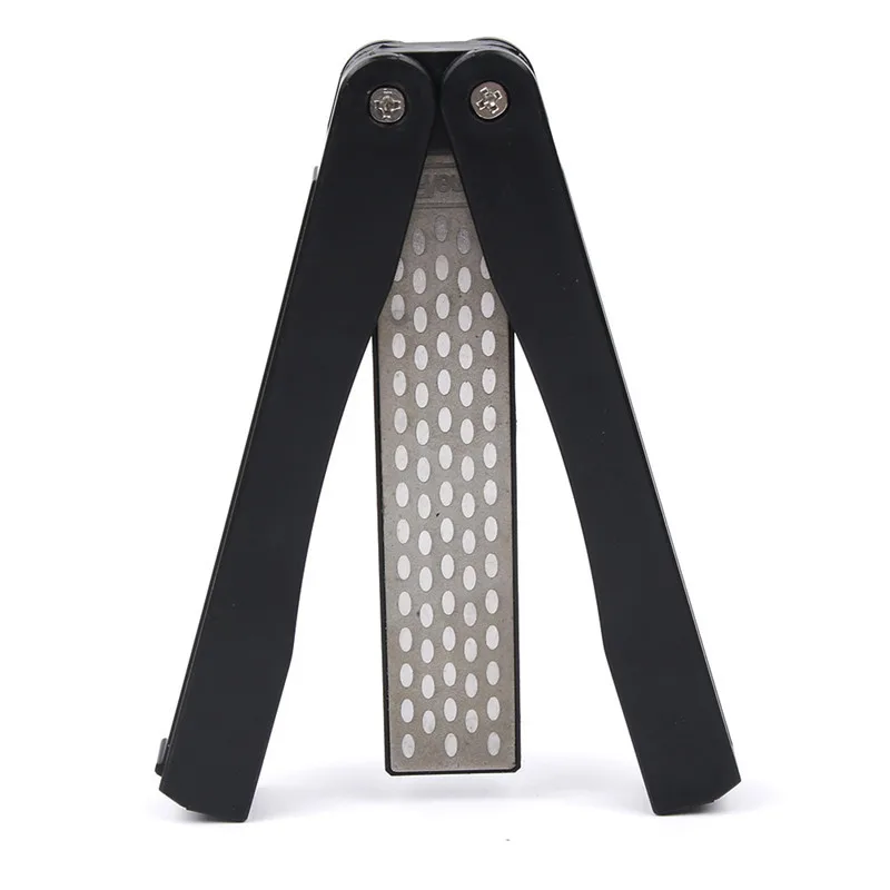 Новая портативная карманная двухсторонняя точилка для ножей Алмазный складной нож точильный камень кухонные аксессуары ножничный кухонный инструмент