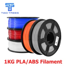 PLA 1,75 1 кг нить для 3D принтера PLA/ABS нить 1,75 многоцветная 1 кг пластиковая катушка нить 1,75 нить для 3D принтера