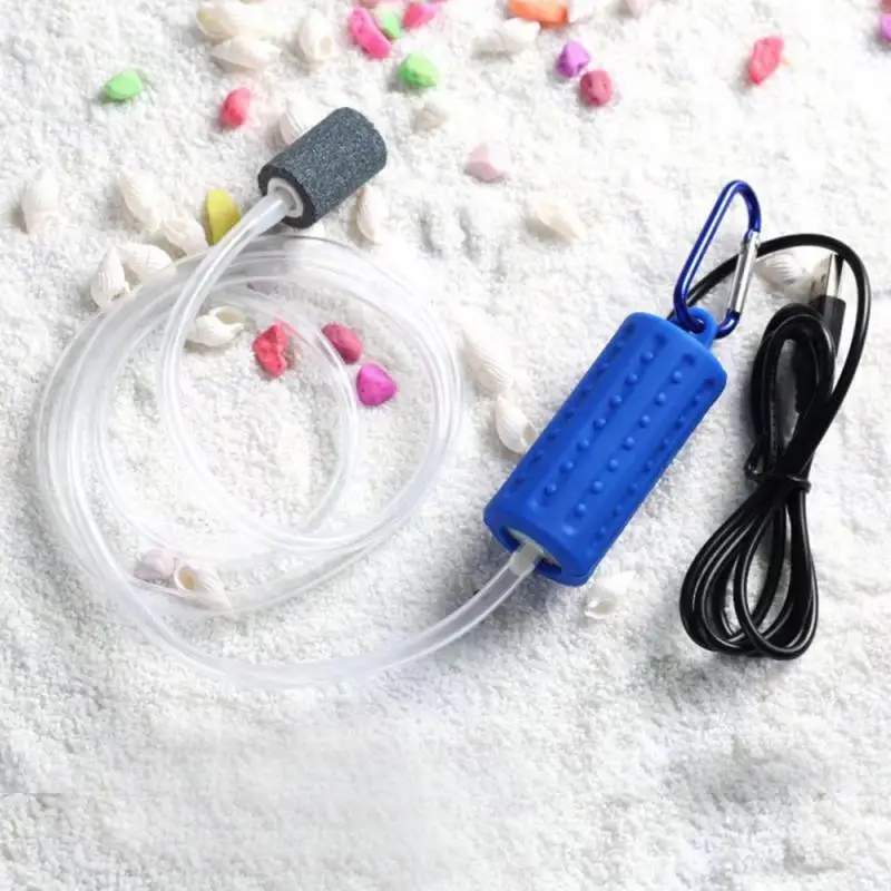 Воздушные насосы аквариумные мини USB кислородный воздушный насос аксессуары