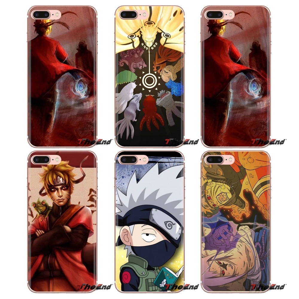 Ботинки в стиле аниме Naruto vs как у героя мультфильма Саскэ для samsung Galaxy S3 S4 S5 мини S6