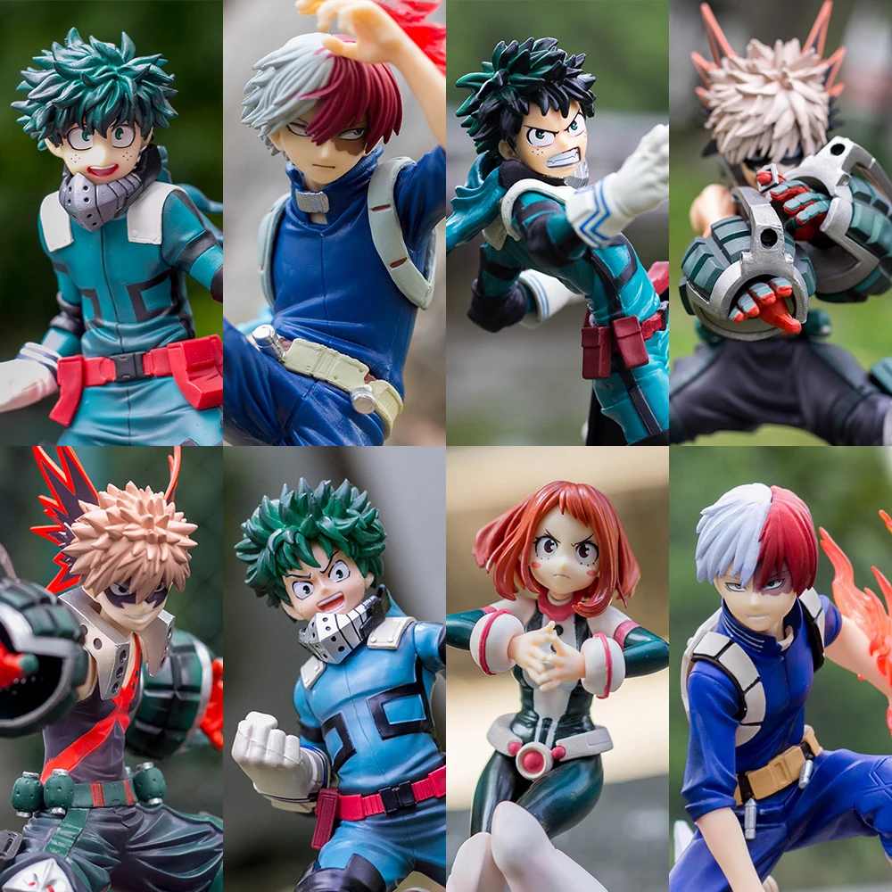 Аниме Фигурки игрушки мой герой академические круги Deku Izuku Bakugo Todoroki игрушка
