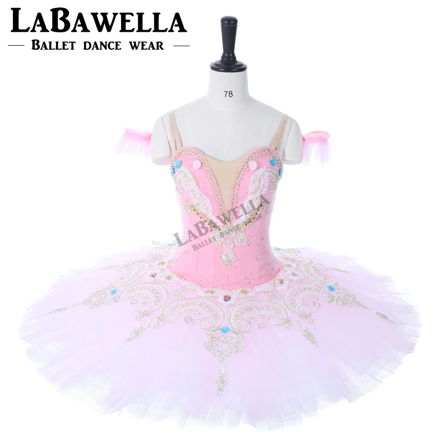 Fairy Doll Classical Ballet Stage Costume BT9059A Adult Nutcracker Professional Pink Sugar Plum Fairy Performance  Ballet Tutu