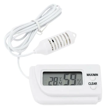 

Memory Function Lcd Digital Egg Incubator Thermometer Hygrometer Remote Meter