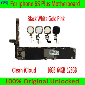 

16gb / 64gb / 128gb for iphone 6s plus Motherboard,Original unlocked for iphone 6s Plus Mainboard without Touch ID/With Touch ID