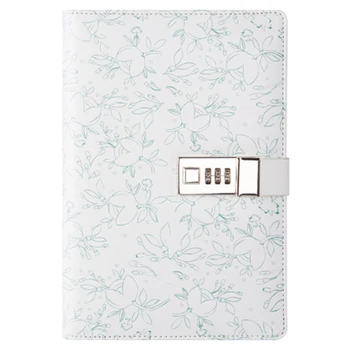 

A5 Notepad Password Notebook Diary with Lock Hand Book Password Lock Notebook Travel Planner Journal Student Code Lock Note Book