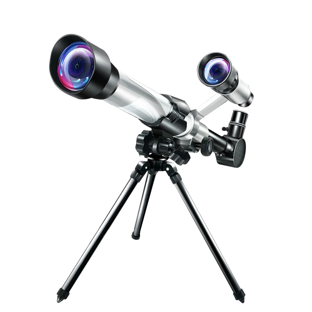 Telescopio astronómico,Monocular portátil,Telescopio profesional de  reflexión del espacio profundo Observación de estrellas Estudiante Niño  Adulto