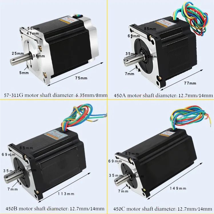 Moteur Pas à Pas Nema 17 - 24V 1.5A, Couple 0.4Nm, Angle 1.8° - Pour Imprimante 3D, CNC, Automatisation Industrielle