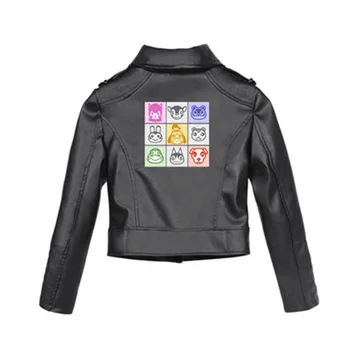 

Animal Crossing cosplay Costumes adult woman Cool leather clothing Anime Casual clothes Motorcycle clothing new style