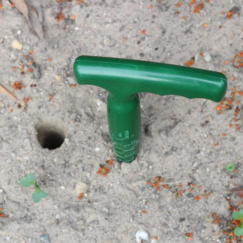 Plastic Hole Puncher for Gardening Flower Planting Weeding Digging Tool Garden Accessories Seeds Disseminators
