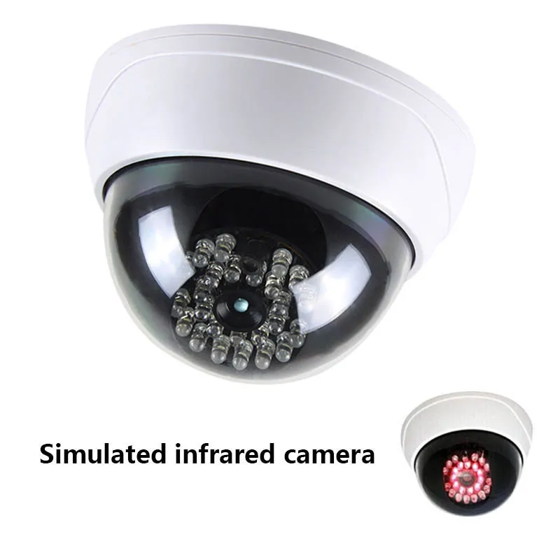 

Simulation Dummy Security Surveillance Fake Camera with IR LED Light for Outdoor Indoor Use OD889