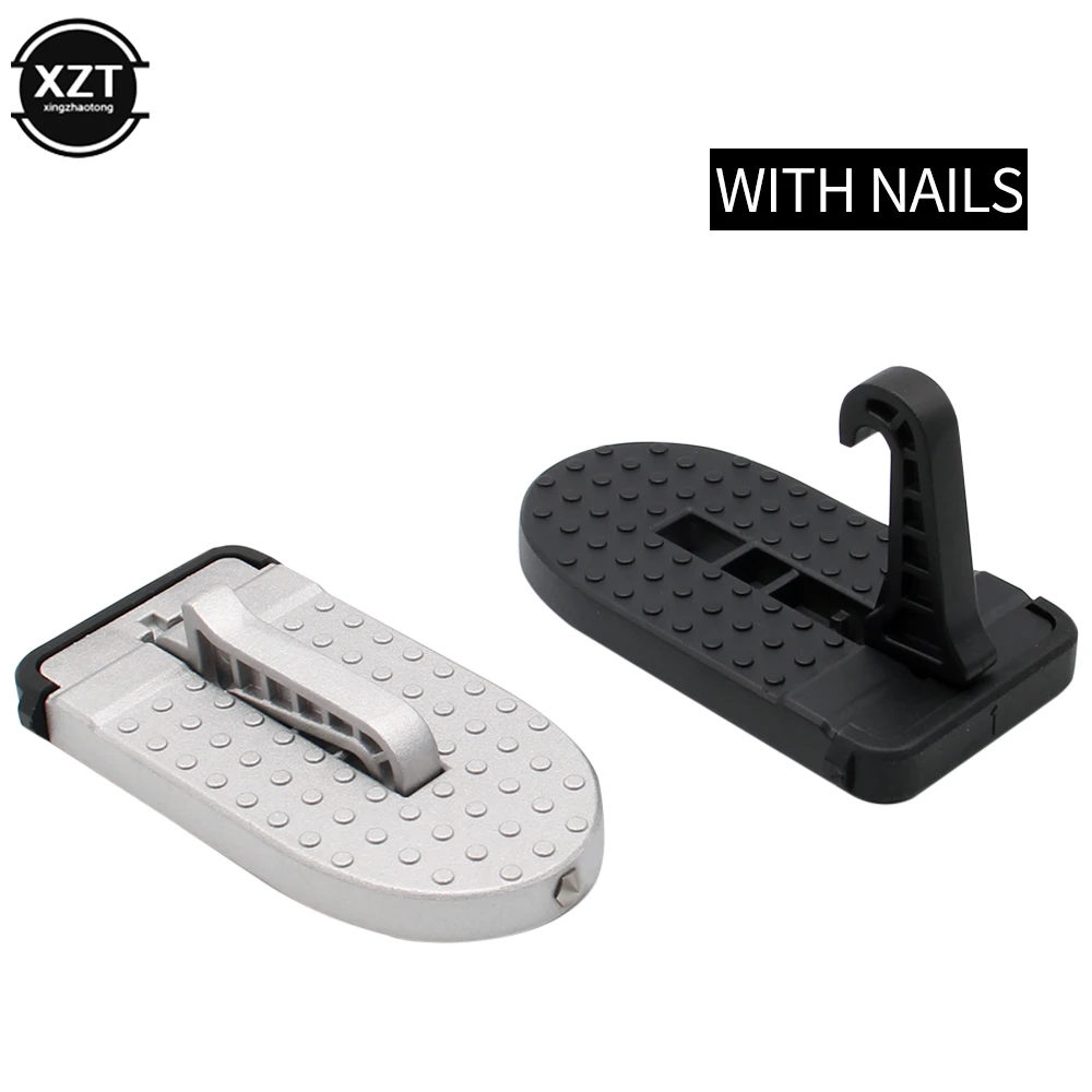 Folding Car Door Step Latch Hook Step Aluminum Alloy Mini Foot Pedal Ladder For Jeep SUV Truck Roof