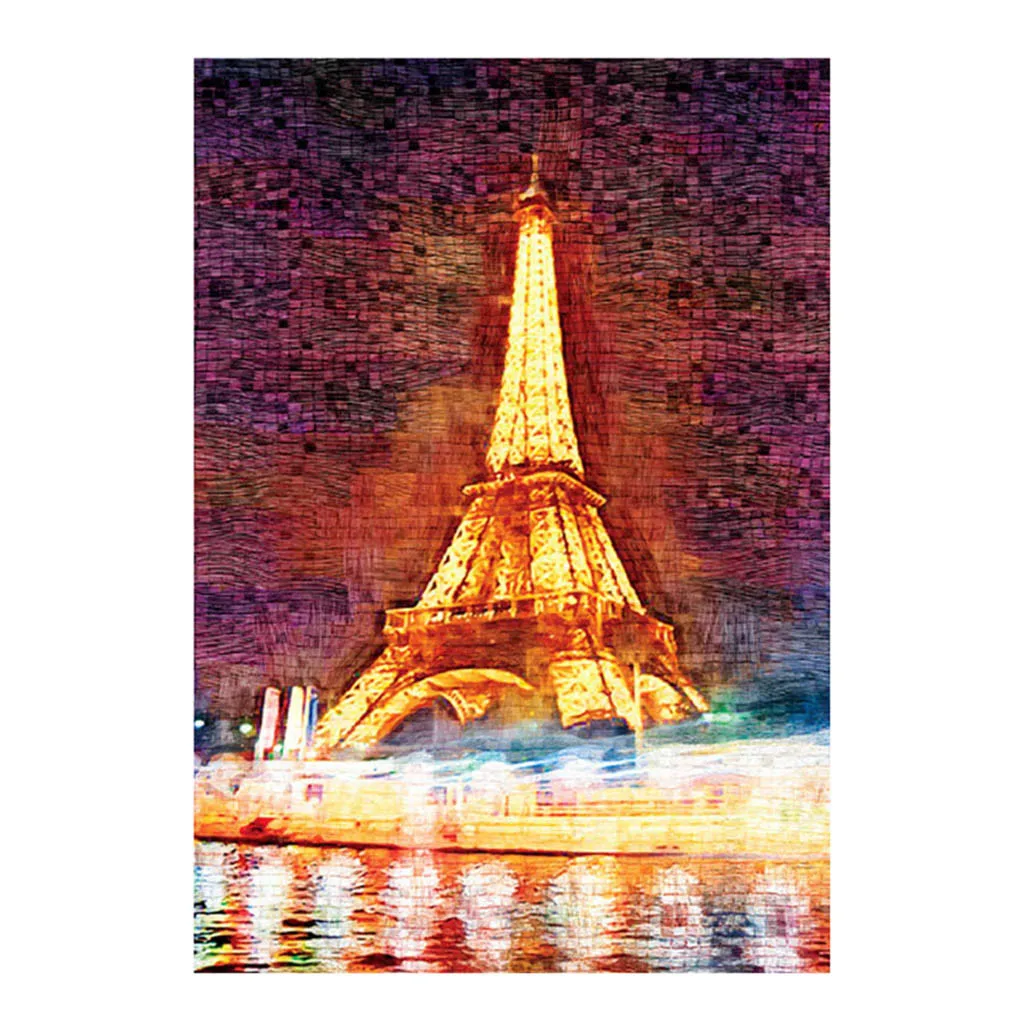 HINST Adults jigsaw Puzzles 150 Piece Eiffel Tower Puzzle Large Game Interesting Toys Personalized Gift birthday | Игрушки и хобби