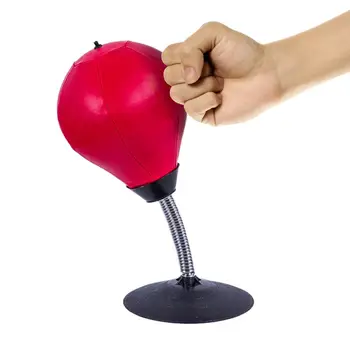 

Desk Boxing Punching Bag Speed Ball Bags PU Punch Training Fitness Sports Practical Stress Release Boxing Punch Pear Speed Ball