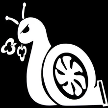 10 шт./пакет забавные улитки Boost Светоотражающие Стикеры творческий наклейки с рисунками для автомобилей велосипедов е-скутер способный преодолевать Броды нуля модификации украшения