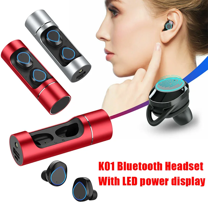 Новинка,, Bluetooth 5,0, гарнитура, TWS, беспроводные наушники, стерео наушники, мини наушники с дисплеем питания