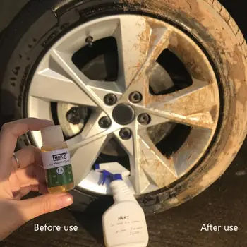 

Hot Hot 1 Pc HGKJ-14 Car Wheel Rim Cleaner Detergent High Concentrate Remove Rust Tire Clean Agent Car Wash Liquid 20ml/50ml