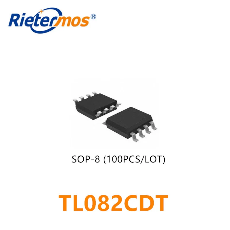 

100pcs TL082 TL082C TL082CD TL082CDT SOP8